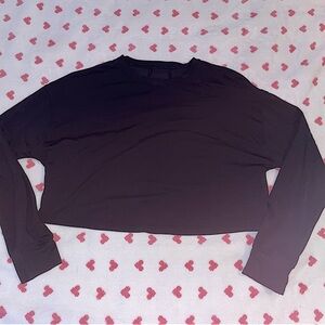 Cropped Lululemon long sleeve